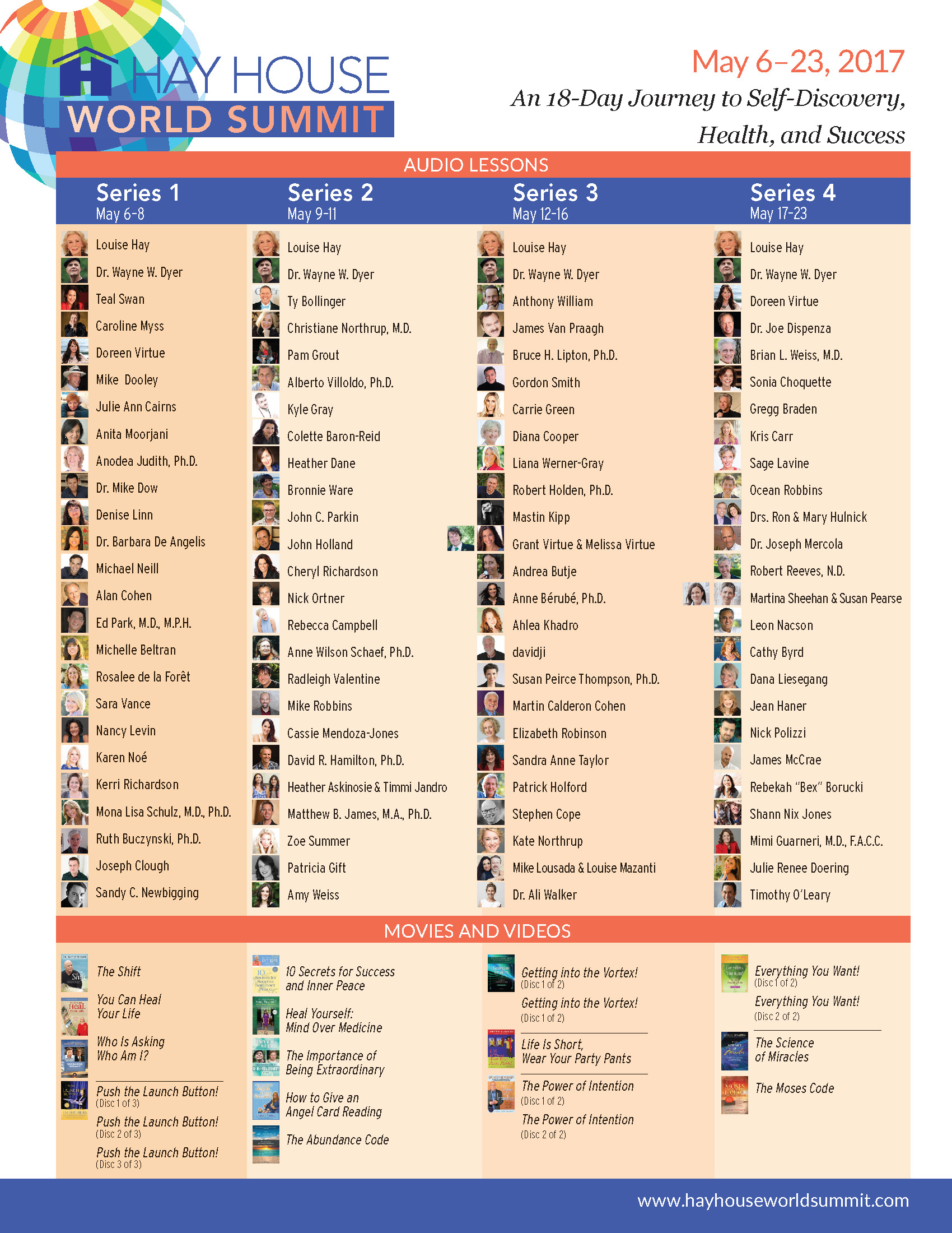 Announcing my new book & the 5th Annual Hay House Summit hhsummit