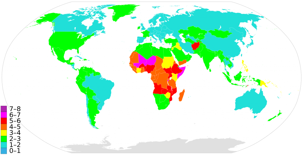 Countriesbyfertilityrate.svg